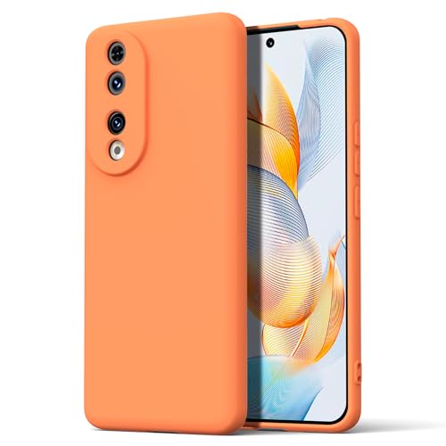 Byvuwiay Hülle kompatibel mit Honor 90 5G Hülle, weiche TPU Flüssigsilikonhülle, Handyhülle Stoßfest Kratzfest Schutzhülle Honor 90 5G Case, Orange Byvuwiay Hülle kompatibel mit Honor 90 5G Hülle, weiche TPU Flüssigsilikonhülle, Handyhülle Stoßfest Kratzfest Schutzhülle Honor 90 5G Case, Orange von Byvuwiay