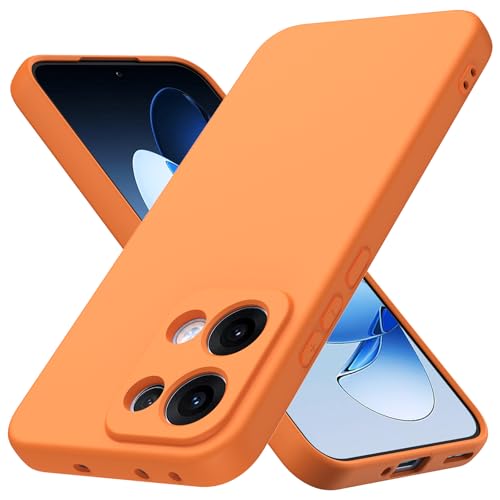 Byvuwiay Hülle kompatibel mit Oppo Reno 13 5G Hülle, weiche TPU Flüssigsilikonhülle, Handyhülle Stoßfest Kratzfest Schutzhülle Oppo Reno 13 5G Case, Orange Byvuwiay Hülle kompatibel mit Oppo Reno 13 5G Hülle, weiche TPU Flüssigsilikonhülle, Handyhülle Stoßfest Kratzfest Schutzhülle Oppo Reno 13 5G Case, Orange von Byvuwiay