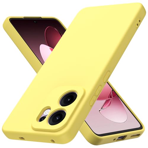 Byvuwiay Hülle kompatibel mit Oppo Reno 13F 5G/4G, weiche TPU Flüssigsilikonhülle, Handyhülle Stoßfest Kratzfest Schutzhülle, Gelb Byvuwiay Hülle kompatibel mit Oppo Reno 13F 5G/4G, weiche TPU Flüssigsilikonhülle, Handyhülle Stoßfest Kratzfest Schutzhülle, Gelb von Byvuwiay