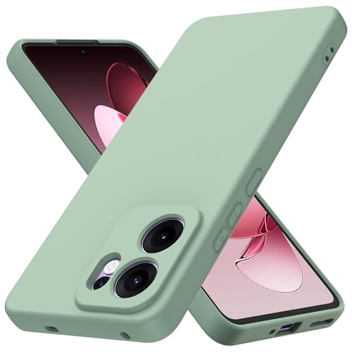 Byvuwiay Hülle kompatibel mit Oppo Reno 13F 5G/4G, weiche TPU Flüssigsilikonhülle, Handyhülle Stoßfest Kratzfest Schutzhülle, Matcha Byvuwiay Hülle kompatibel mit Oppo Reno 13F 5G/4G, weiche TPU Flüssigsilikonhülle, Handyhülle Stoßfest Kratzfest Schutzhülle, Matcha von Byvuwiay