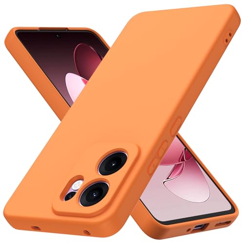 Byvuwiay Hülle kompatibel mit Oppo Reno 13F 5G/4G, weiche TPU Flüssigsilikonhülle, Handyhülle Stoßfest Kratzfest Schutzhülle, Orange Byvuwiay Hülle kompatibel mit Oppo Reno 13F 5G/4G, weiche TPU Flüssigsilikonhülle, Handyhülle Stoßfest Kratzfest Schutzhülle, Orange von Byvuwiay
