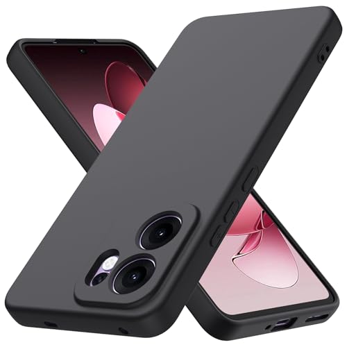 Byvuwiay Hülle kompatibel mit Oppo Reno 13F 5G/4G, weiche TPU Flüssigsilikonhülle, Handyhülle Stoßfest Kratzfest Schutzhülle, Schwarz Byvuwiay Hülle kompatibel mit Oppo Reno 13F 5G/4G, weiche TPU Flüssigsilikonhülle, Handyhülle Stoßfest Kratzfest Schutzhülle, Schwarz von Byvuwiay