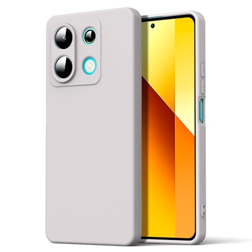 Byvuwiay Hülle kompatibel mit Xiaomi Redmi Note 13 5G Hülle, weiche TPU Flüssigsilikonhülle, Handyhülle Stoßfest Kratzfest Schutzhülle Xiaomi Redmi Note 13 5G Case, Taupe Byvuwiay Hülle kompatibel mit Xiaomi Redmi Note 13 5G Hülle, weiche TPU Flüssigsilikonhülle, Handyhülle Stoßfest Kratzfest Schutzhülle Xiaomi Redmi Note 13 5G Case, Taupe von Byvuwiay