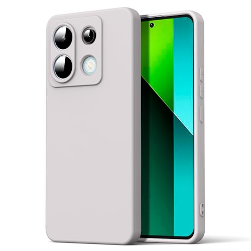 Byvuwiay Hülle kompatibel mit Xiaomi Redmi Note 13 Pro 5G / Poco X6 5G Hülle, weiche TPU Flüssigsilikonhülle, Handyhülle Stoßfest Kratzfest Schutzhülle Xiaomi Redmi Note 13 Pro 5G Case, Taupe Byvuwiay Hülle kompatibel mit Xiaomi Redmi Note 13 Pro 5G / Poco X6 5G Hülle, weiche TPU Flüssigsilikonhülle, Handyhülle Stoßfest Kratzfest Schutzhülle Xiaomi Redmi Note 13 Pro 5G Case, Taupe von Byvuwiay