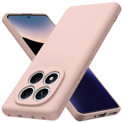 Byvuwiay Hülle kompatibel mit Xiaomi Redmi Note 14 Pro 5G, weiche TPU Flüssigsilikonhülle, Handyhülle Stoßfest Kratzfest Schutzhülle, Rosa Byvuwiay Hülle kompatibel mit Xiaomi Redmi Note 14 Pro 5G, weiche TPU Flüssigsilikonhülle, Handyhülle Stoßfest Kratzfest Schutzhülle, Rosa von Byvuwiay