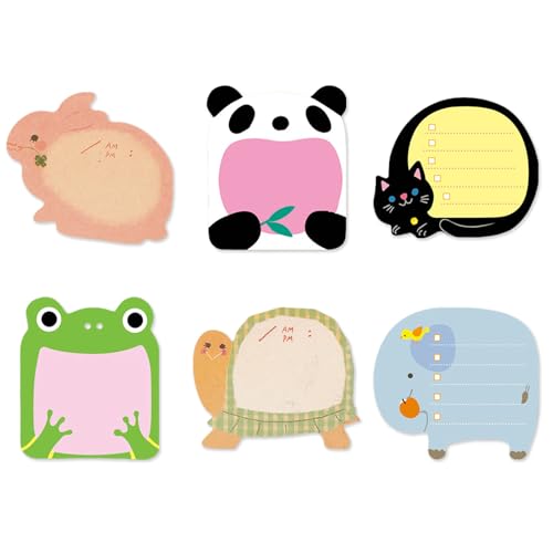 Bzzerumy 120 Stück Kreative Tier-Haftnotizen, Niedliche Tierische Design, Ideal für Kindergeburtstag, Mitgebsel, Schulbedarf, Kleine Geschenke Bzzerumy 120 Stück Kreative Tier-Haftnotizen, Niedliche Tierische Design, Ideal für Kindergeburtstag, Mitgebsel, Schulbedarf, Kleine Geschenke von Bzzerumy