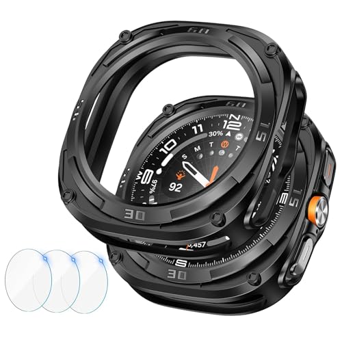 Bzzerumy Hülle für Samsung Galaxy Watch 7 Ultra, Samsung Smartwatch Schutzcase, Galaxy Watch Ultra Schutzhülle,kompatibel mit Samsung Galaxy Watch 7 Bzzerumy Hülle für Samsung Galaxy Watch 7 Ultra, Samsung Smartwatch Schutzcase, Galaxy Watch Ultra Schutzhülle,kompatibel mit Samsung Galaxy Watch 7 von Bzzerumy