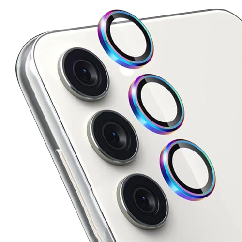 Bzzerumy Kameraschutz für Samsung Galaxy A55 5G, kompatibel mit Schutzfolien, Gehärtetes Panzerglas mit Metallring, Anti-Kratzer Zubehör, geeignet für A55 Kamera, farbenfrohes Design Bzzerumy Kameraschutz für Samsung Galaxy A55 5G, kompatibel mit Schutzfolien, Gehärtetes Panzerglas mit Metallring, Anti-Kratzer Zubehör, geeignet für A55 Kamera, farbenfrohes Design von Bzzerumy