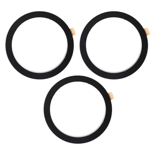 Bzzerumy Universal Metallring Aufkleber für magnetische Ladegerät kompatibel mit iPhone/Samsung/Android alle Handys, magnetische Halterung/Telefonhalter Umwandlung Zubehör, 3Pcs, schwarz Bzzerumy Universal Metallring Aufkleber für magnetische Ladegerät kompatibel mit iPhone/Samsung/Android alle Handys, magnetische Halterung/Telefonhalter Umwandlung Zubehör, 3Pcs, schwarz von Bzzerumy