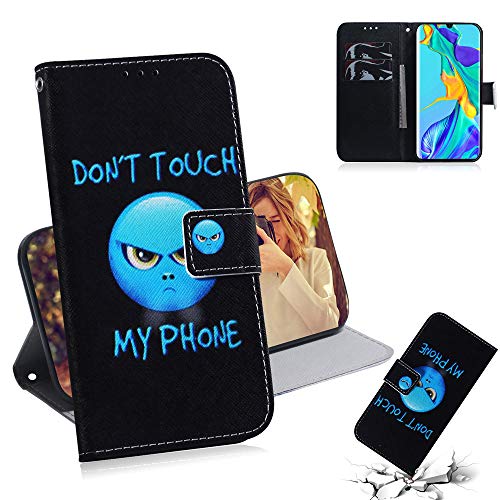 C/N DodoBuy Hülle für Huawei P Smart 2021/Y7A, Flip PU Leder Schutzhülle Handy Tasche Case Cover Wallet Standfunktion mit Kartenfächer Magnetverschluss - Don't Touch C/N DodoBuy Hülle für Huawei P Smart 2021/Y7A, Flip PU Leder Schutzhülle Handy Tasche Case Cover Wallet Standfunktion mit Kartenfächer Magnetverschluss - Don't Touch von C/N