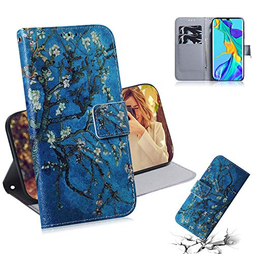 C/N DodoBuy Hülle für Samsung Galaxy M51, Flip PU Leder Schutzhülle Handy Tasche Case Cover Wallet Standfunktion mit Kartenfächer Magnetverschluss - Blau Blume C/N DodoBuy Hülle für Samsung Galaxy M51, Flip PU Leder Schutzhülle Handy Tasche Case Cover Wallet Standfunktion mit Kartenfächer Magnetverschluss - Blau Blume von C/N
