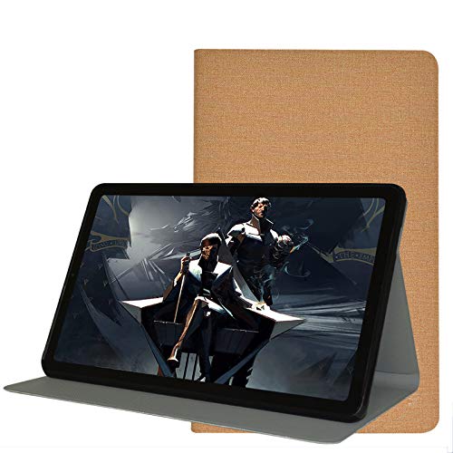 C/N Hülle für ALLDOCUBE iPlay 40, Leicht PU Leder Folio Ständer Schutzhülle Etui Case für ALLDOCUBE iPlay 40 10.4 Zoll, Gold von C/N