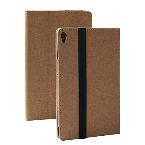 C/N Hülle für ALLDOCUBE iPlay 40, Ultra Schlank Schutzhülle Etui mit Standfunktion Smart Case Cover für ALLDOCUBE iPlay 40 10.4 Zoll, Gold-A von C/N