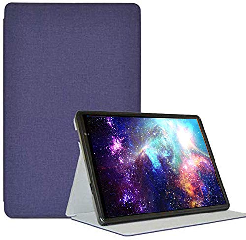 C/N Hülle für Facetel Q3 Pro, Ultra Schlank Schutzhülle Etui mit Standfunktion Smart Case Cover für Facetel Q3 Pro 10 Zoll Tablet, Blau von C/N