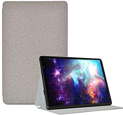 C/N Hülle für Facetel Q3 Pro, Ultra Schlank Schutzhülle Etui mit Standfunktion Smart Case Cover für Facetel Q3 Pro 10 Zoll Tablet, Grau von C/N