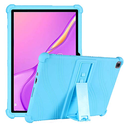 C/N Hülle für Huawei Matepad T10/T10S, Stand Silikon kinderfreundliche Stoßfest Schützend Abdeckung Hüllen für Huawei Matepad T10/T10S 2020 10.1 Zoll Tablet, Blau von C/N