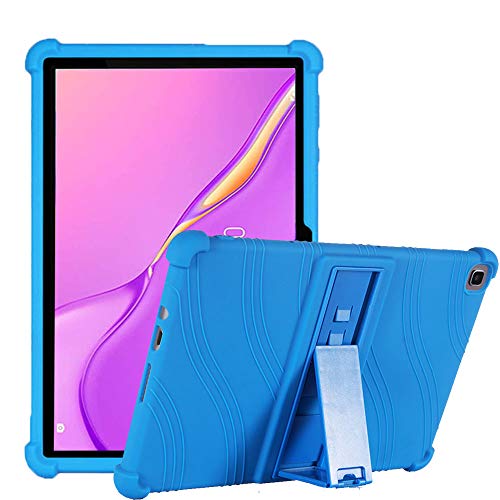 C/N Hülle für Huawei Matepad T10/T10S, Stand Silikon kinderfreundliche Stoßfest Schützend Abdeckung Hüllen für Huawei Matepad T10/T10S 2020 10.1 Zoll Tablet, Dunkel Blau von C/N