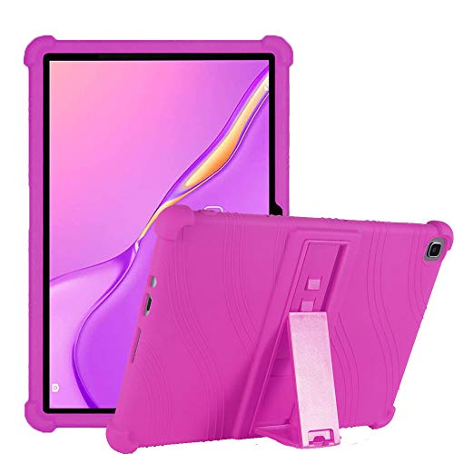 C/N Hülle für Huawei Matepad T10/T10S, Stand Silikon kinderfreundliche Stoßfest Schützend Abdeckung Hüllen für Huawei Matepad T10/T10S 2020 10.1 Zoll Tablet, Lila von C/N