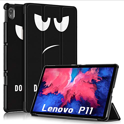 C/N Hülle für Lenovo Tab P11, Ultra Schlank Schutzhülle Etui mit Standfunktion Smart Case Cover für Lenovo Tab P11, Auge von C/N