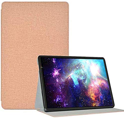 C/N Hülle für MOXNICE Tablet Android 10.1", Ultra Schlank Schutzhülle Etui mit Standfunktion Smart Case Cover für MOXNICE P63 Tablet Android 10.1", Gold von C/N