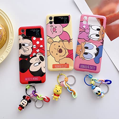 C CASESOPHY Weiche TPU-Hülle mit Charm für Samsung Galaxy Z Flip 4 Flip4 5G 2022 Mickey und Minnie Maus Rot Polka Dots Schleife Disney Anime Cartoon Kinder Mädchen Niedlich Lovely Adorable Kawaii C CASESOPHY Weiche TPU-Hülle mit Charm für Samsung Galaxy Z Flip 4 Flip4 5G 2022 Mickey und Minnie Maus Rot Polka Dots Schleife Disney Anime Cartoon Kinder Mädchen Niedlich Lovely Adorable Kawaii von C CASESOPHY
