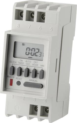 C-Control TM-848-2 Hutschienen-Zeitschaltuhr digital 230 V/AC 4000W von C-Control
