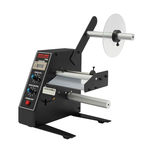 C-Juzarl Automatischer Etikettenspender mit Anzeige, Zählbereich 0-999999, Etikettentrennmaschine für Selbstklebende Etiketten/Barcode-Etiketten/Sicherheitsetiketten C-Juzarl Automatischer Etikettenspender mit Anzeige, Zählbereich 0-999999, Etikettentrennmaschine für Selbstklebende Etiketten/Barcode-Etiketten/Sicherheitsetiketten von C-Juzarl