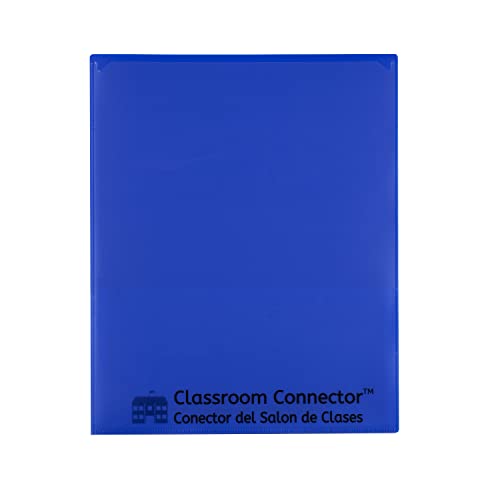 C-Line Classroom Connector School-to-Home Folders, Blue, 25 per Box (32005) von C-LINE