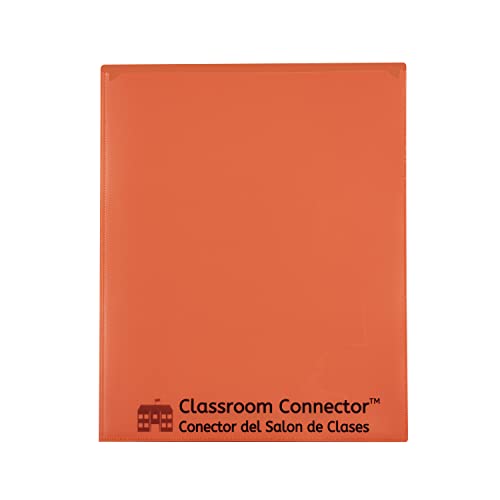 Line Klassenzimmer Anschluss school-to-home Ordner Box of 25 Orange von C-LINE