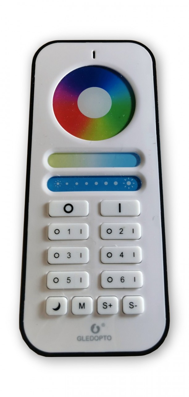 2.4 G WiFi 6 Kanal LED Fernbedienung RGB+CCT+Dimmen 2.4 G WiFi 6 Kanal LED Fernbedienung RGB+CCT+Dimmen von C-Light GmbH