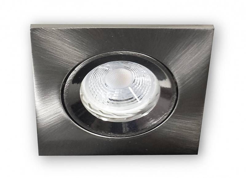 LED Spot Set GU10 230V 3 x 5,5W warmweiß 906 alu gebürstet von C-Light GmbH