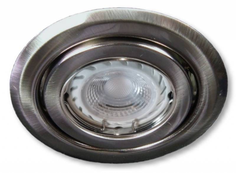 3er SET - 7 W LED (PA) GU10 Spots SSD004 alu geb. - warmweiss von C-Light GmbH