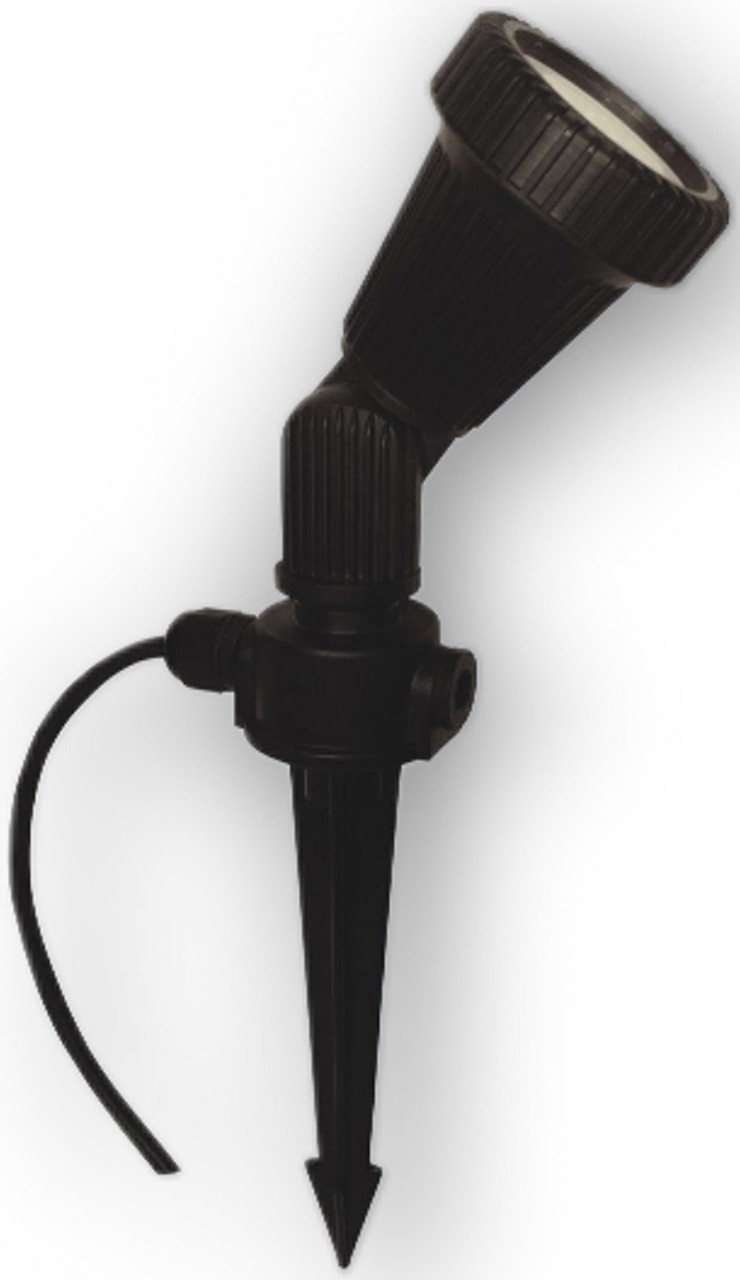 5,5 W (PA-WW) - 230 V GU10 LED Gartenleuchte mit Erdspiess von C-Light GmbH