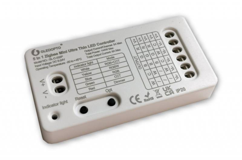 5 in 1 Zigbee + 2.4 G Mini Ultra Thin LED Controller von C-Light GmbH