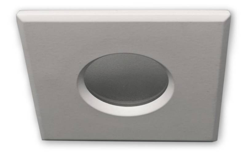 Dimmbarer LED Spot IP44 Eckig weiss 230V GU10 - 7,5W (PA) neutralweiss von C-Light GmbH