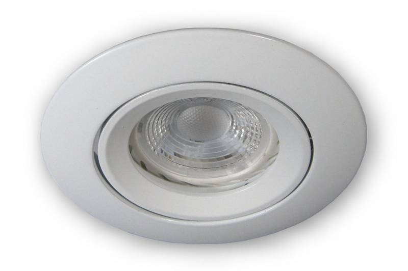 LED Einbaustrahler 903 weiss 12 V - 3 W neutralweiss von C-Light GmbH