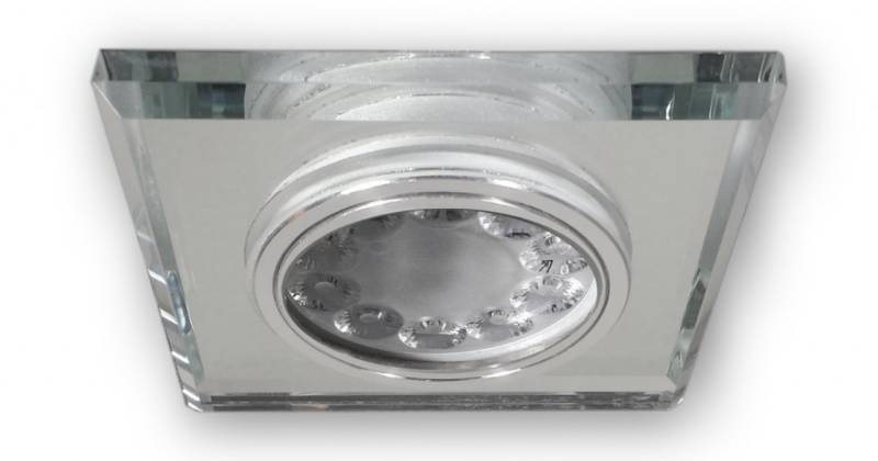 LED Glas Strahler CCT GU10 dimmbar S1371WH 5,5W 230V von C-Light GmbH
