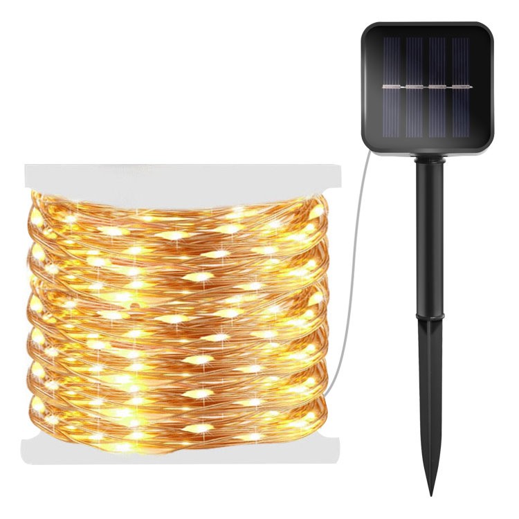 LED Solar Lichterkette P5041 2 Modi 200 LEDs 3000K LED Solar Lichterkette P5041 2 Modi 200 LEDs 3000K von C-Light GmbH