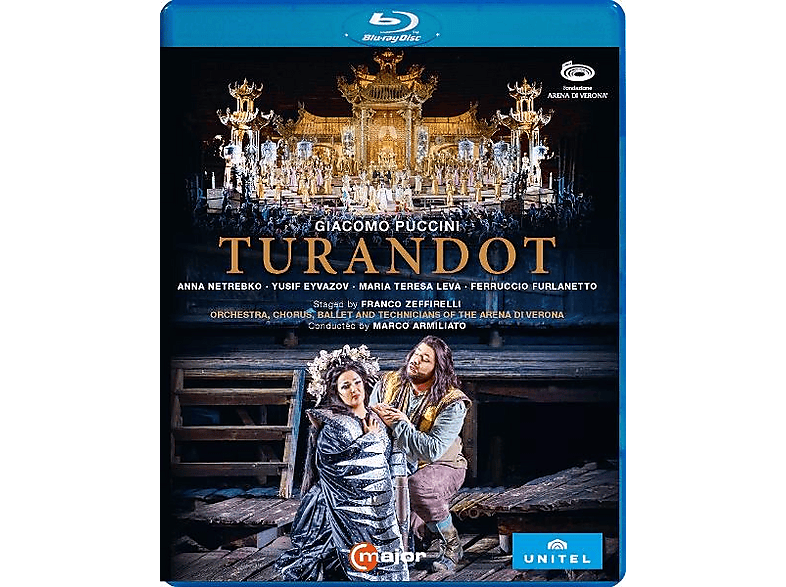 ARENA OF VERONA ORCHESTRA - PUCCINI-TURANDOT (ARENA DI IT.JUNI 2022 (Blu-ray) von C MAJOR