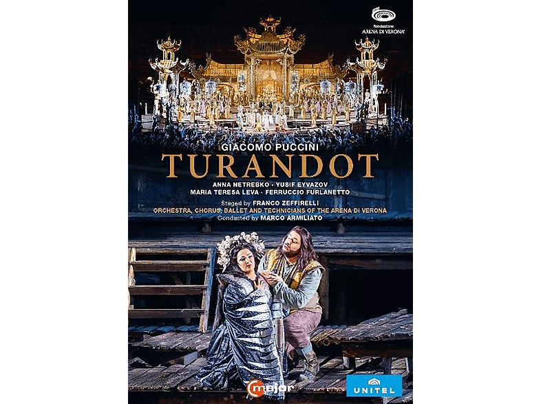 ARMILIATO MARCO, ARENA OF VERONA ORCHESTRA, BOSI CARLO - PUCCINI TURANDOT (ARENA DI IT. JUNI 2022 (DVD) von C MAJOR