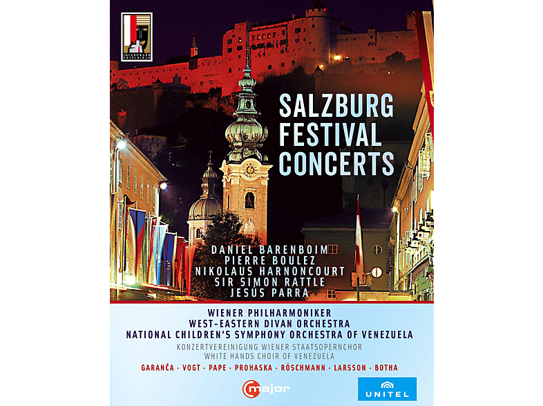 Barenboim/Harnoncourt/Rattle/Boulez - Salzburg Festival Concerts (Blu-ray) von C MAJOR