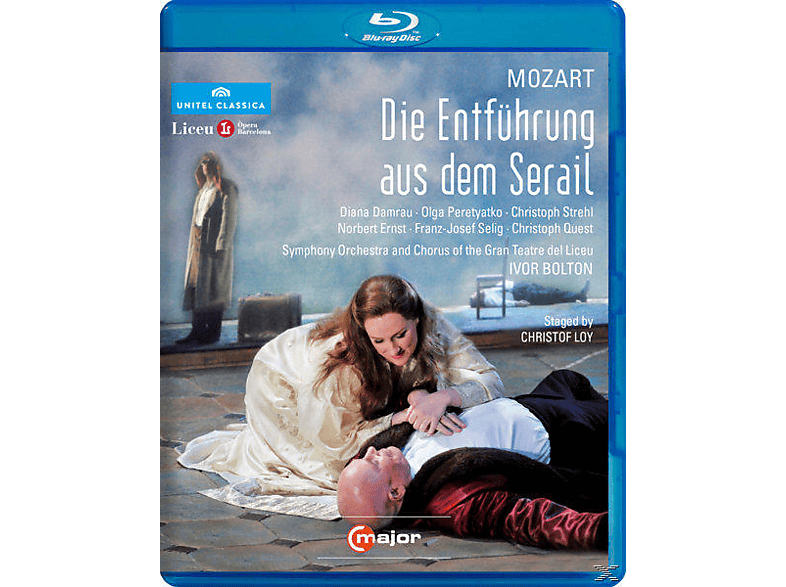 Bolton, Strehl, Damrau, Petryatko, Bolton/Damrau/Peretyatko/Strehl - Die Entführung Aus Dem Serail (Blu-ray) von C MAJOR