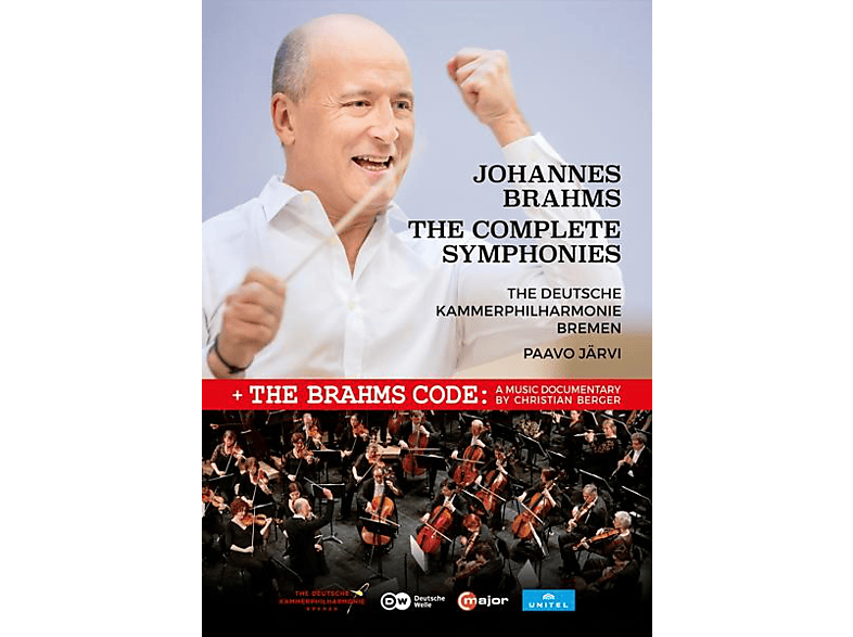 Deutsche Kammerphilharmonie Bremen - Brahms: Sämtliche Sinfonien (DVD) von C MAJOR