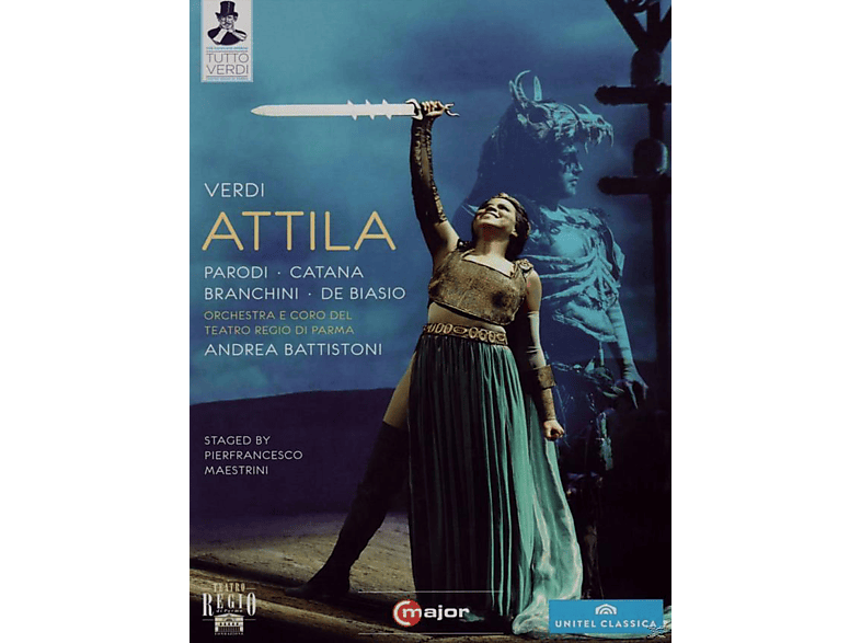 Giovanni Batista Parodi, Sebastian Catana, Susanna Branchini, Roberto de Biaso, Orchestra E Coro Del Teatro Regio Di Parma - Attila (DVD) von C MAJOR