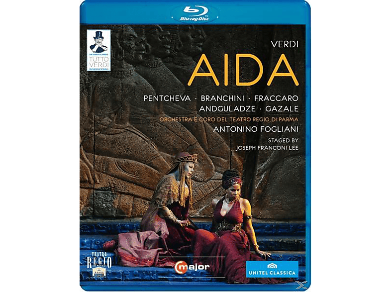 Orchestra/Coro Teatro Regio Pa, Fogliani/Malinverno/Pentcheva - Aida (Blu-ray) von C MAJOR