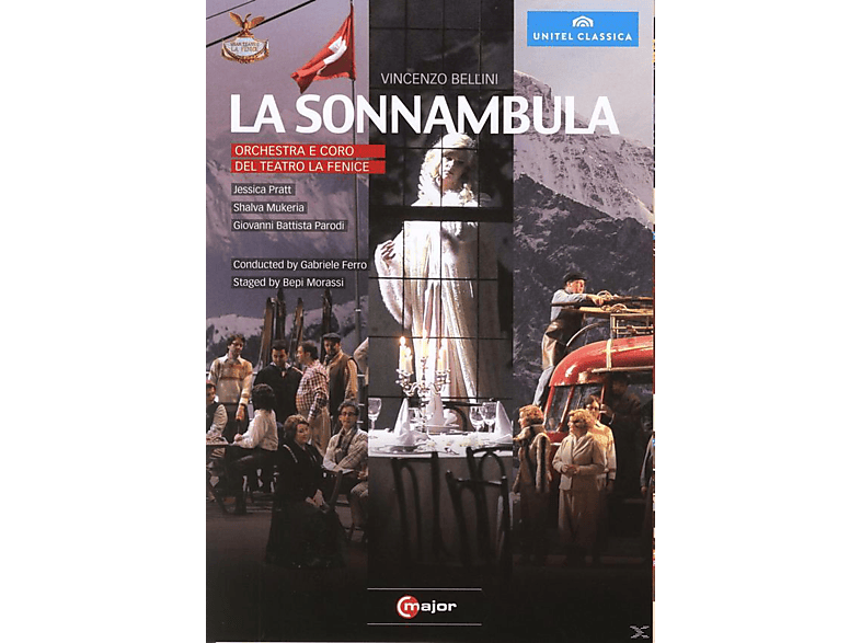 Shalva Mukeria, Giovanni Battista Parodi, Coro Del Teatro La Fenice, Orchestra Jessica Pratt - Sonnambula (DVD) von C MAJOR