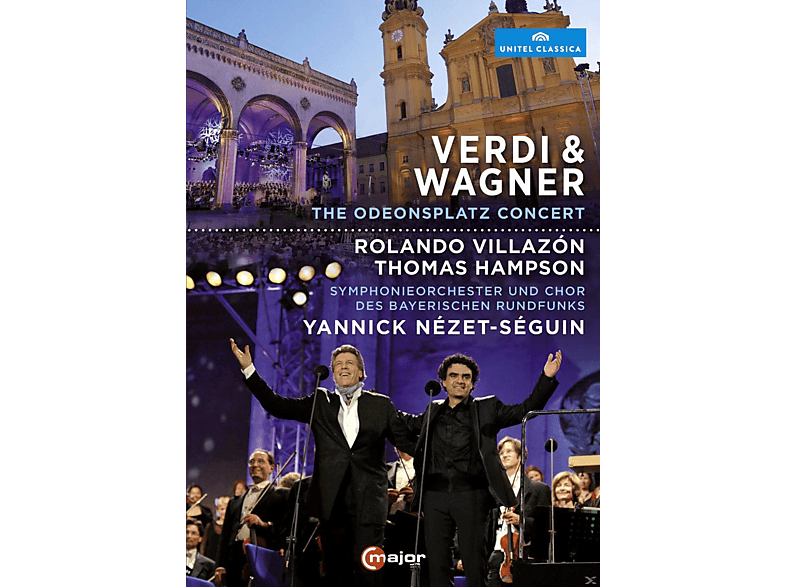 Sinfonieorchester Und Chor Des Bayrischen Rundfunks, Rolando Villazon, Thomas Hampson, VARIOUS - The Odeonsplatz Concert (DVD) von C MAJOR