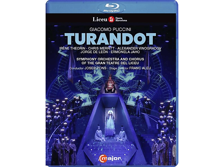 Theorin/Merritt/Pons/SO of Gran Teatre Del Liceu - Turandot (Blu-ray) von C MAJOR