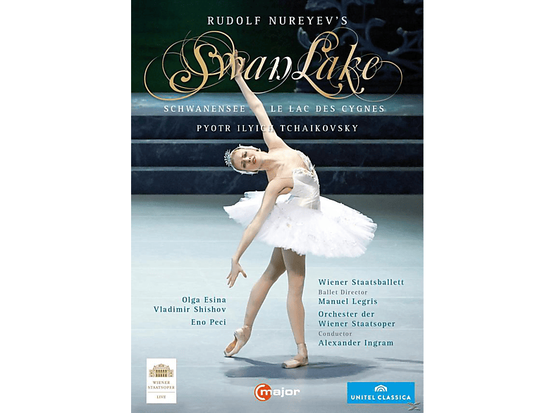 Vladimir Shishov, Eno Peci, Dagmar Kronberger, Orchester Der Wiener Staatsoper, Staatsballett - Rudolf Nureyev's: Swan Lake (Schwanensee) (Wiener Staatsoper 2014) (DVD) von C MAJOR