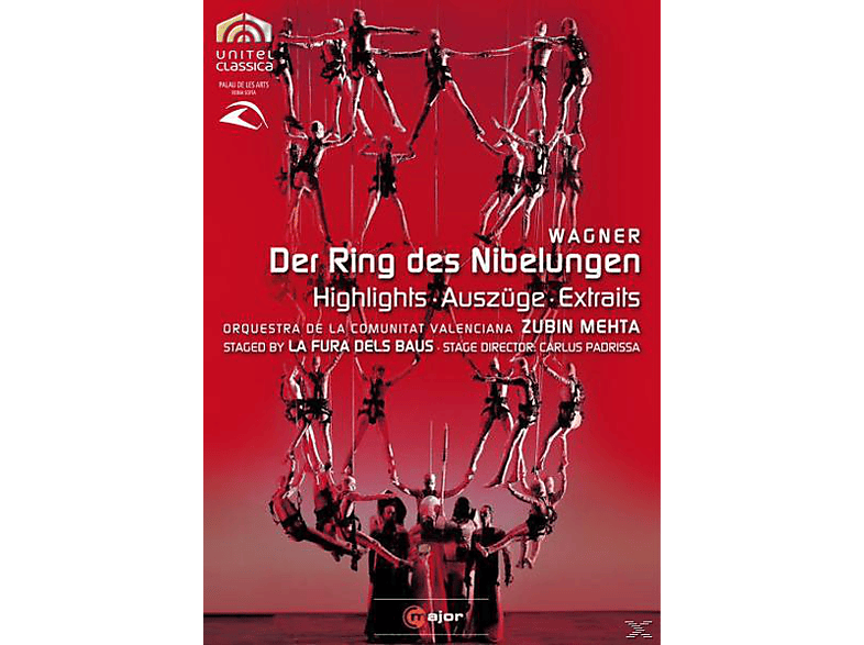 Zubin Mehta, Comunitat Valencia - Der Ring Des Nibelungen (Az) (DVD) von C MAJOR